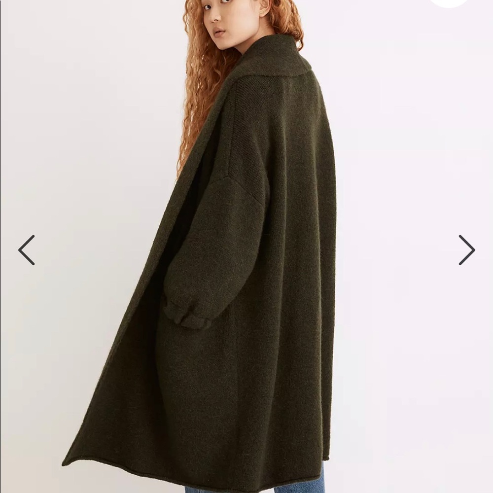 Madewell Glenridge Shawl-Collar
Sweater-Coat size XS